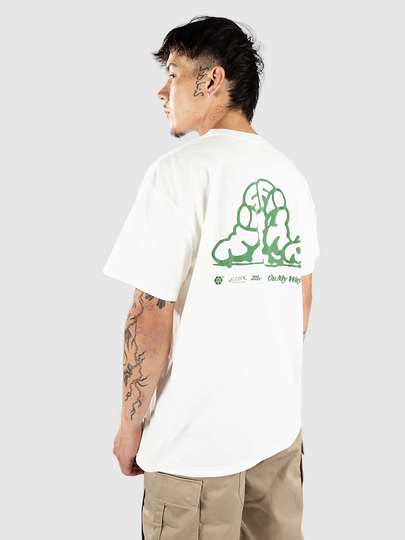 Misfit Shapes Third Cycle T-paita valkoinen