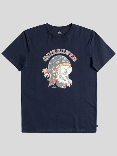 Quiksilver Skull Trooper T-Shirt sininen