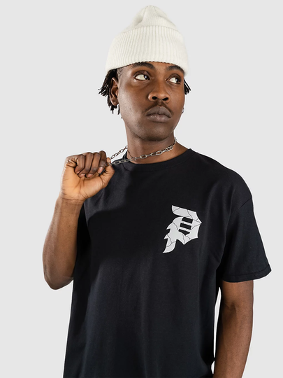 Primitive Foundation Tee T-paita musta