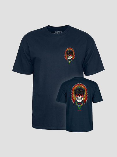 Powell Peralta Kelvin Hoefler Skull T-Shirt sininen