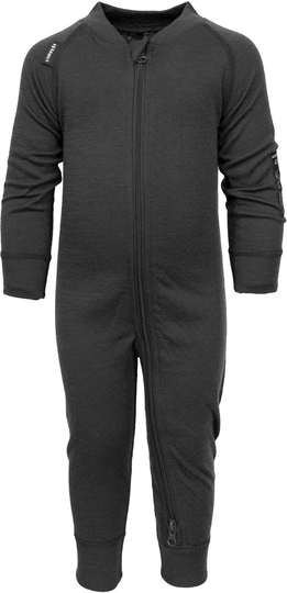 Lindberg Merino Lämpökerrasto, Black Melange, 74-80
