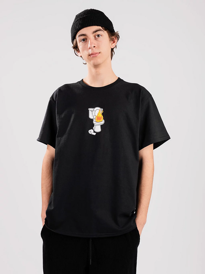 HUF Hot Shit T-Shirt musta