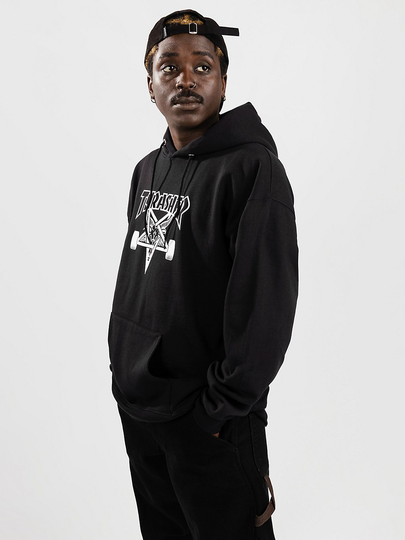 Thrasher Skate Goat Hoodie musta
