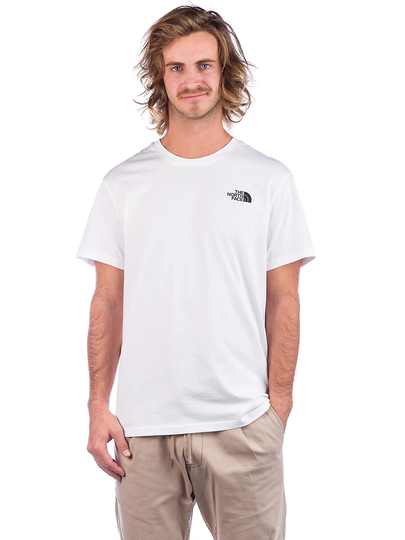 THE NORTH FACE Simple Dome T-Shirt valkoinen