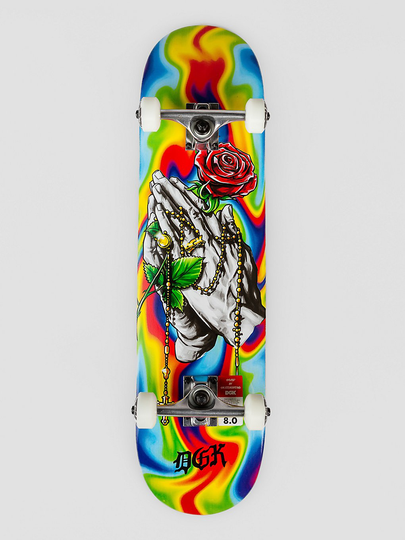DGK Blessed Trip 8" Complete tiedye
