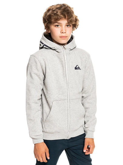 Quiksilver Best Wave Sherpa Zip Hoodie harmaa