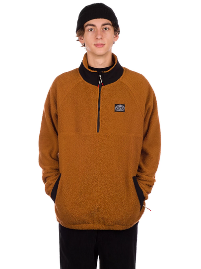 Poler Camp Sherpa Sweater ruskea