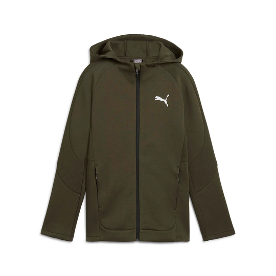 Puma Evostripe Full-Zip Huppari, Vihreä, 176