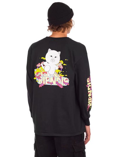 RIPNDIP Day Tripper Longsleeve T-Shirt musta