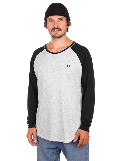 Kazane Brock Long Sleeve T-Shirt valkoinen