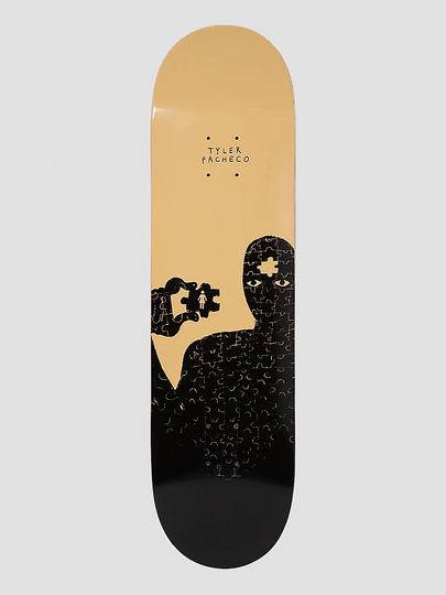 Girl Pacheco Puzzled 8.375" Skateboard Deck kuviotu