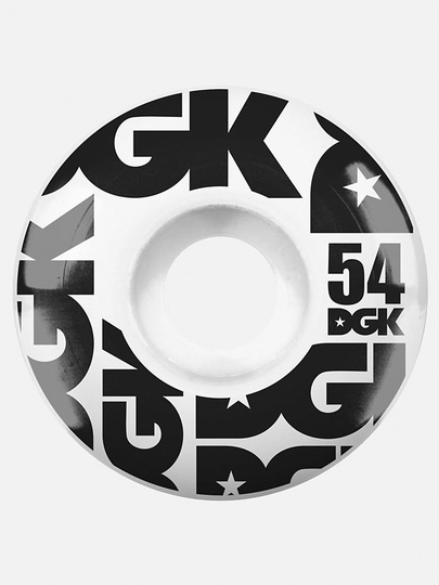 DGK Street Formula 54mm Wheels valkoinen