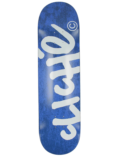 Cliché Handwritten 8.25" Skateboard Deck sininen