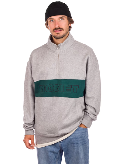 Monet Skateboards Hubba Sweater harmaa