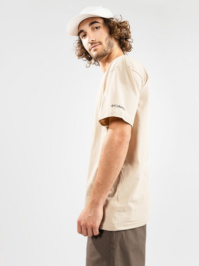 Columbia Csc Basic Logo T-Shirt ruskea