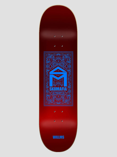 SK8 Mafia Paisley Foil Willms 8.3"X32" Skeittilaudan dekki kuviotu