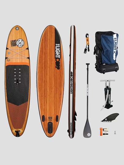 Light MFT Freeride 10'8 SUP-Lauta Set ruskea