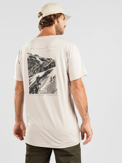 Columbia Tech Trail T-paita ruskea