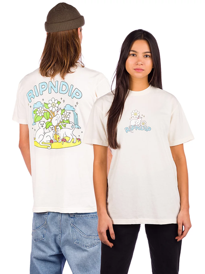 RIPNDIP Magical Place T-Shirt ruskea