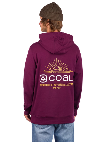 Coal Cultus Hoodie punainen
