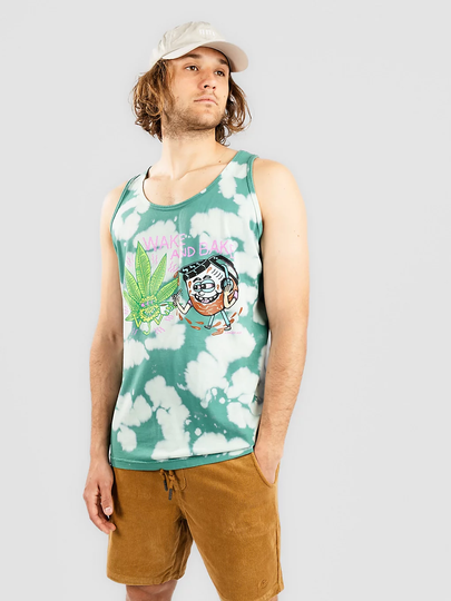 Killer Acid Wake And Bake Tank Top T-Shirt vihreä