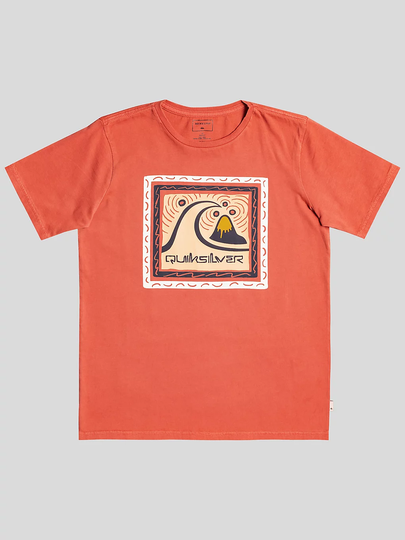 Quiksilver Square Bubble T-Shirt oranssi