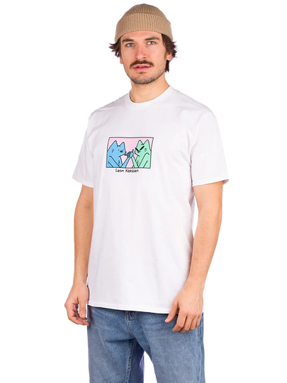 Leon Karssen Hand Shake T-Shirt valkoinen
