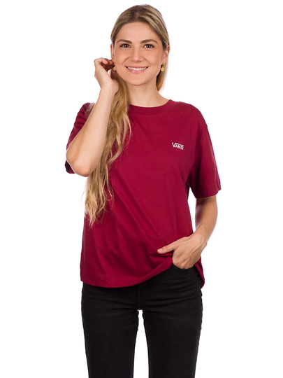 Vans Junior V Boxy T-Shirt punainen