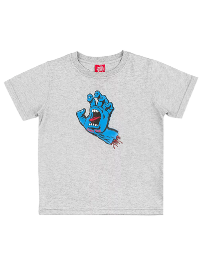 Santa Cruz Screaming Hand T-Shirt harmaa