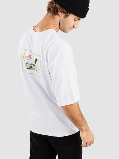 POPSHOPOHA Pop Road T-Shirt valkoinen