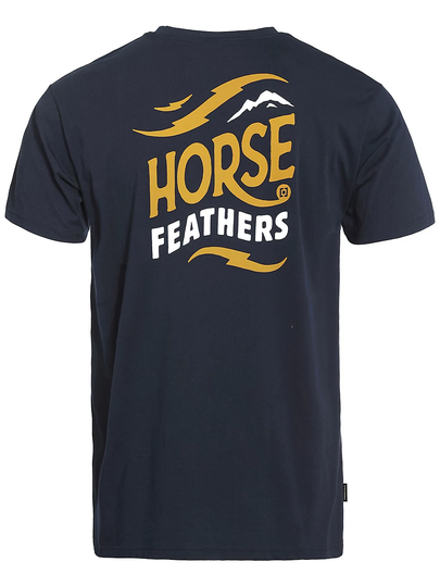 Horsefeathers Crest T-Shirt sininen