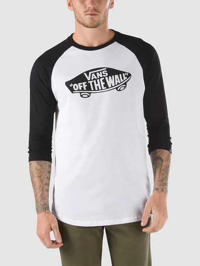 Vans OTW Raglan Long Sleeve T-Shirt valkoinen