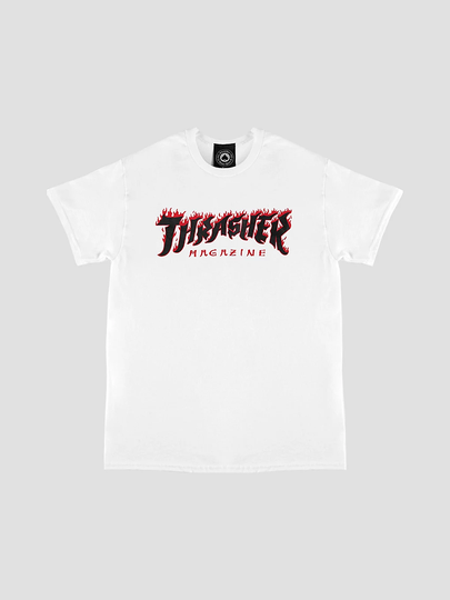 Thrasher Possessed Logo T-Shirt valkoinen