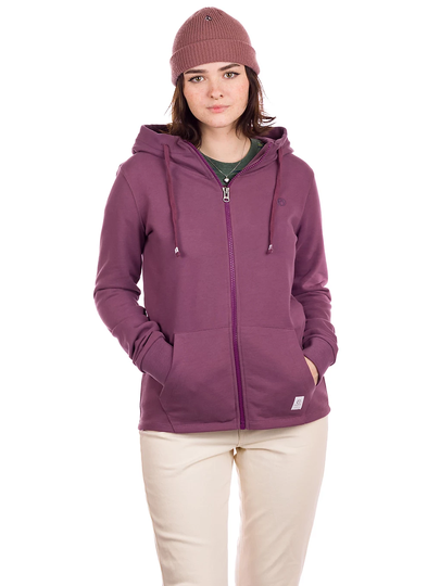 Kazane Revena Naturals Zip Hoodie musta
