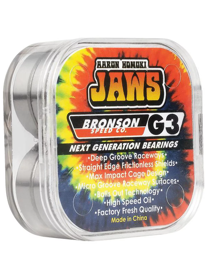 Bronson Aaron Jaws Homoki Pro G3 Bearings tiedye