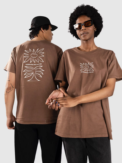 Katin USA Anemone T-paita ruskea