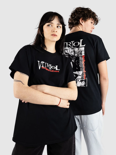 Vitriol Natural Order T-paita musta