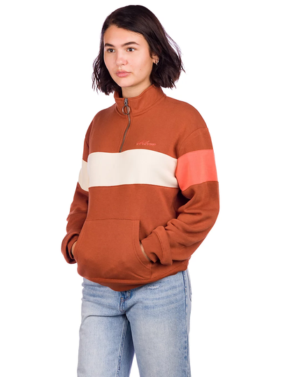 Volcom Short Staxx Sweater ruskea
