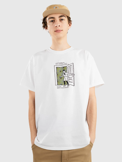 Monet Skateboards Gateway T-Shirt valkoinen