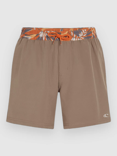O'Neill Pocket Print 16" Surffishortsit ruskea