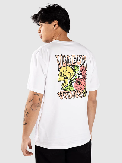 Volcom Tooflow Bsc T-paita valkoinen