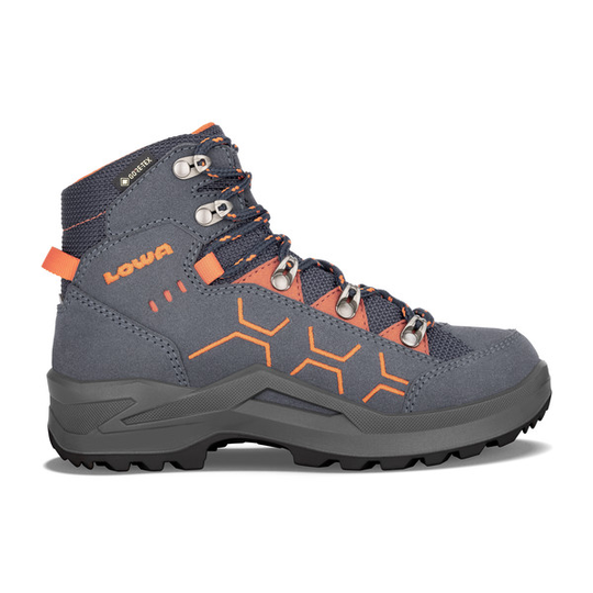 Lowa Kody Evo Gtx Mid Junior - Steel Blue/orange - Lapset - 37