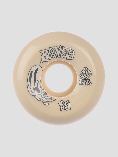 Bones Wheels STF Ghosted 103A V5 Sidecut 52mm Wheels valkoinen
