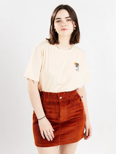 Rip Curl Tropic Sun Crop T-Shirt valkoinen