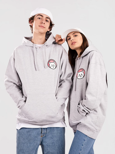 RIPNDIP Stop Being a Pussy Hoodie harmaa
