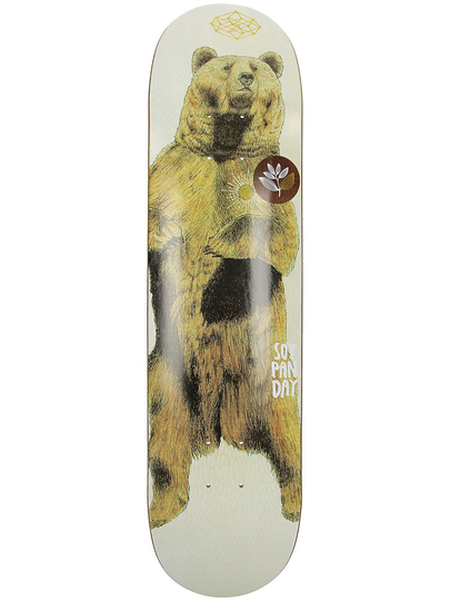 Magenta Panday Zoo 7.75" Skateboard Deck kuviotu