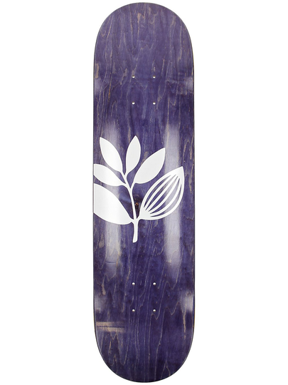 Magenta Big Plant 8.0" Skateboard Deck valkoinen