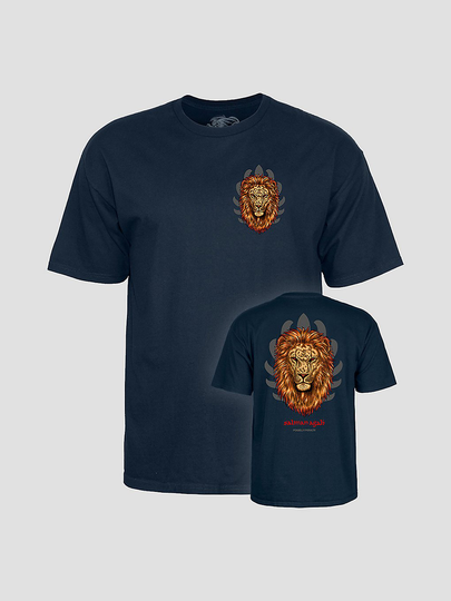 Powell Peralta Salman Agah Lion T-Shirt sininen