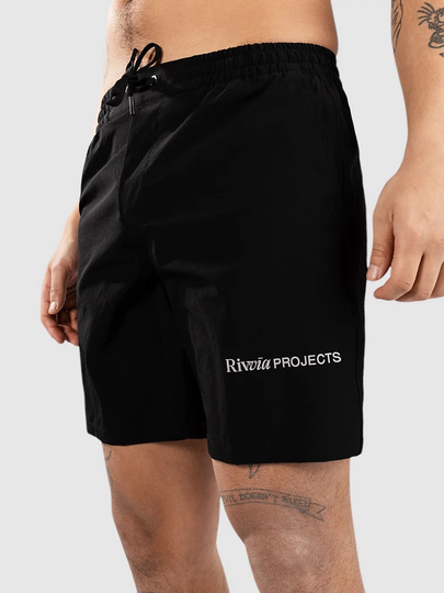 Rivvia Projects Daily Ride Surffishortsit musta