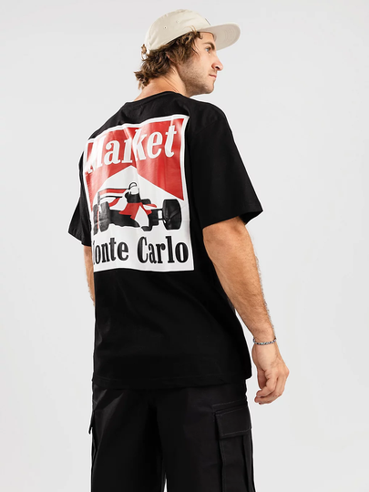 Market Racing Logo T-Shirt musta